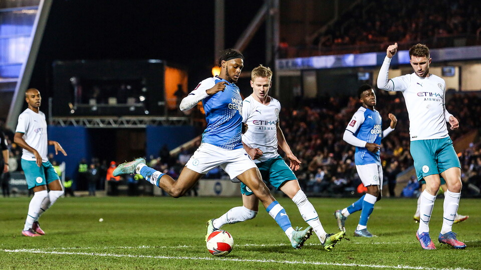 Posh v Manchester City - 01/03/2022