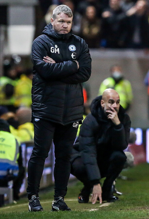 Posh v Manchester City - 01/03/2022
