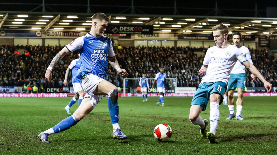 Posh v Manchester City - 01/03/2022