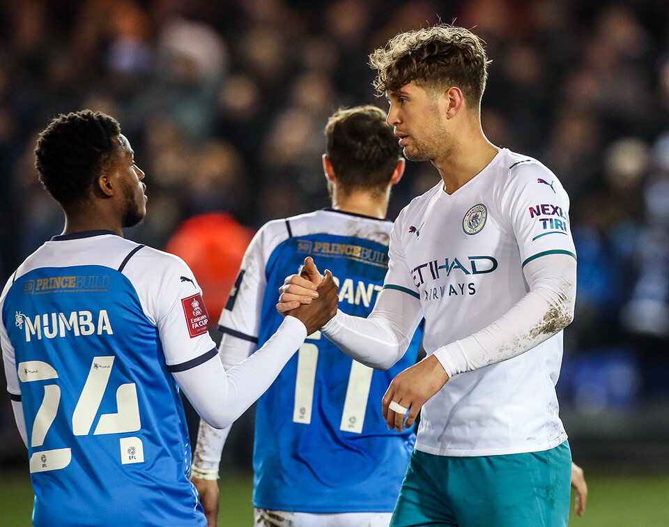 Posh v Manchester City - 01/03/2022