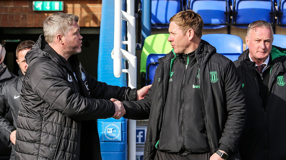 Posh v Stoke City - 12/03/2022