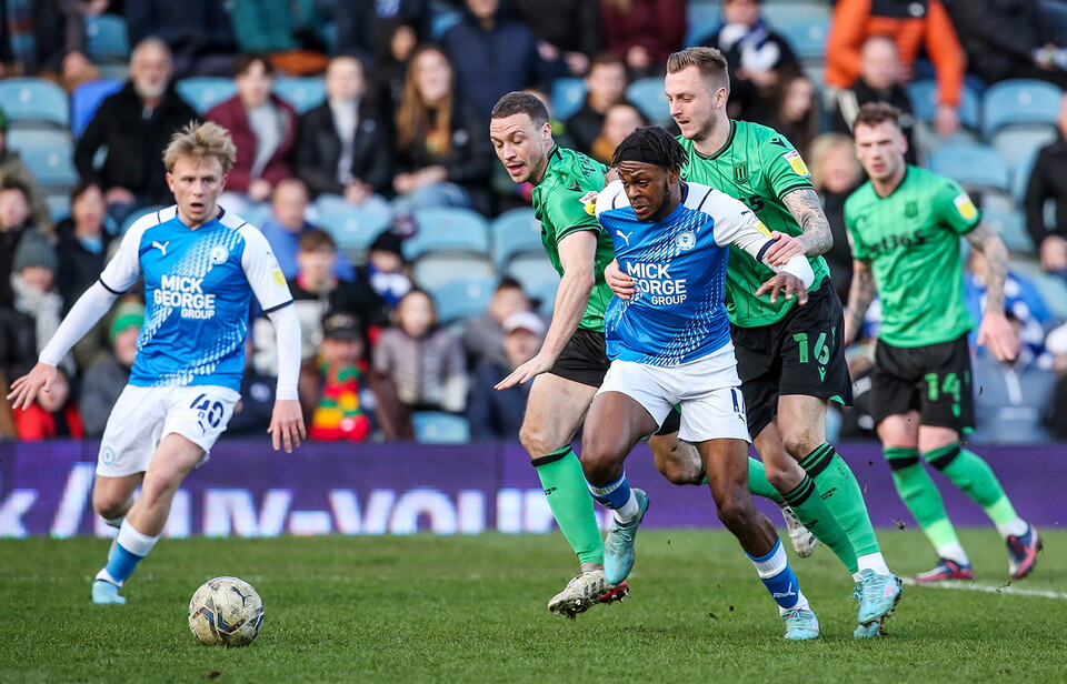 Posh v Stoke City - 12/03/2022