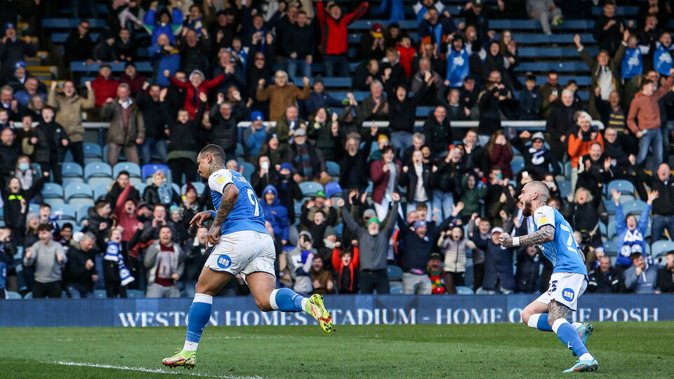 Posh v Stoke City - 12/03/2022