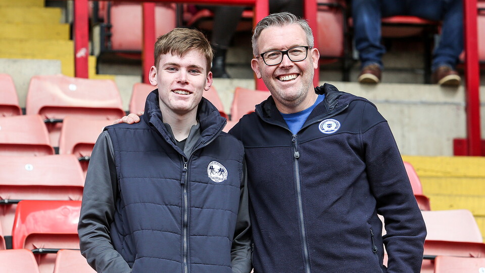 Posh Fans at Barnsley