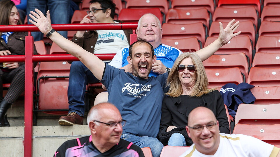 Posh Fans at Barnsley