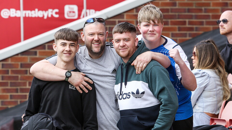 Posh Fans at Barnsley