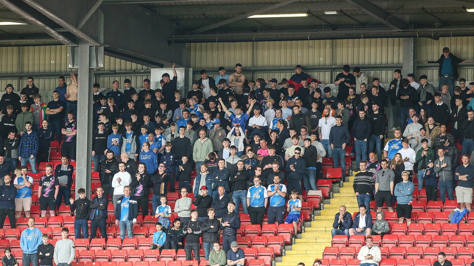 Posh Fans at Barnsley