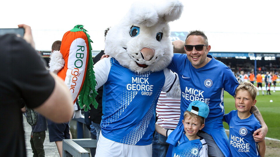 Posh Fans v Blackburn Rovers - 15/04/2022