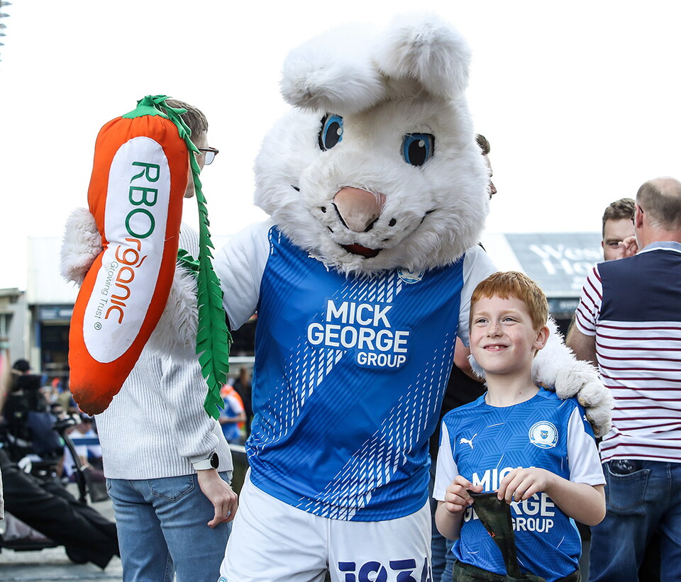 Posh Fans v Blackburn Rovers - 15/04/2022