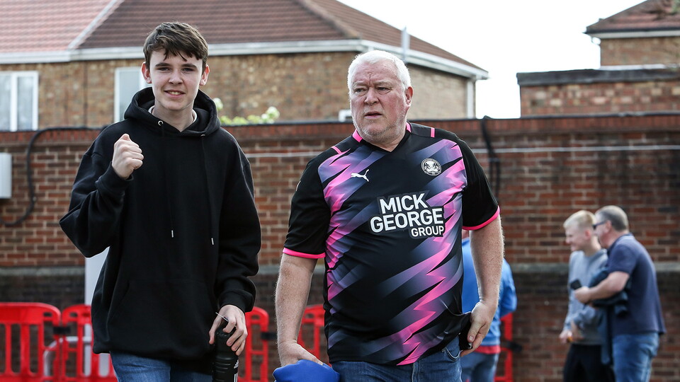 Posh Fans v Blackburn Rovers - 15/04/2022