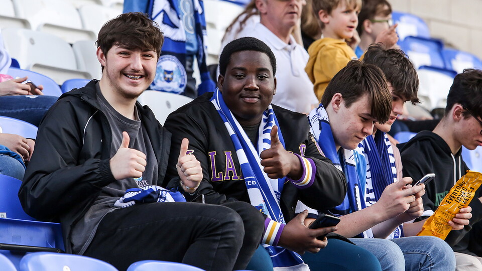 Posh Fans v Blackburn Rovers - 15/04/2022