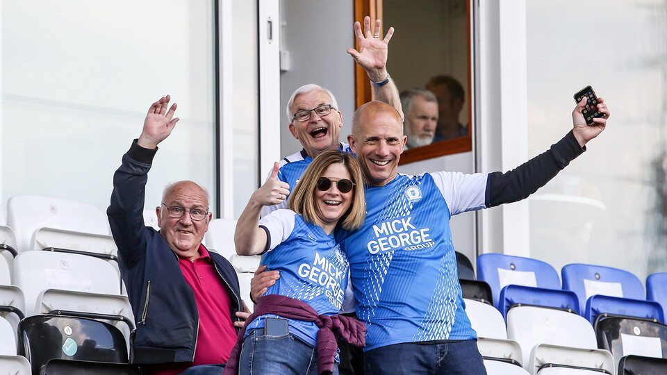 Posh Fans v Blackburn Rovers - 15/04/2022