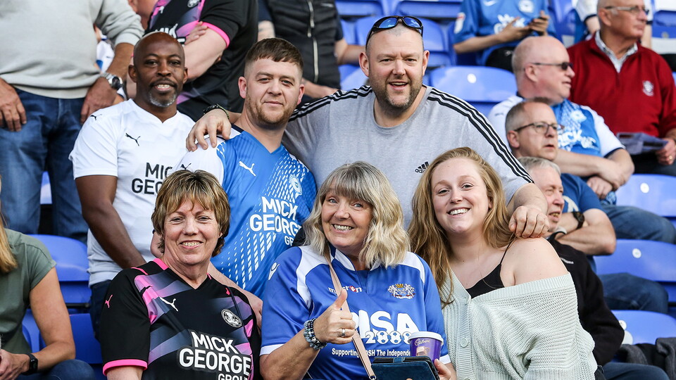Posh Fans v Blackburn Rovers - 15/04/2022