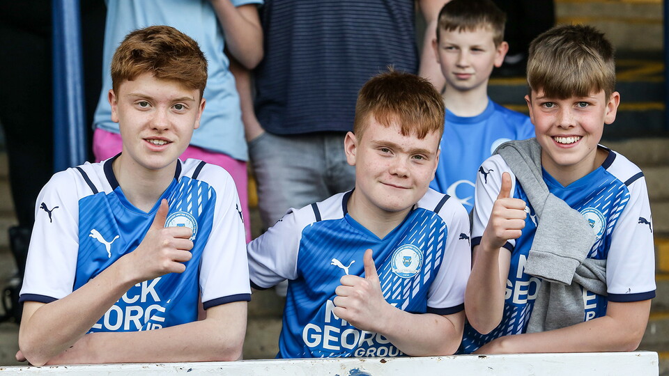 Posh Fans v Blackburn Rovers - 15/04/2022