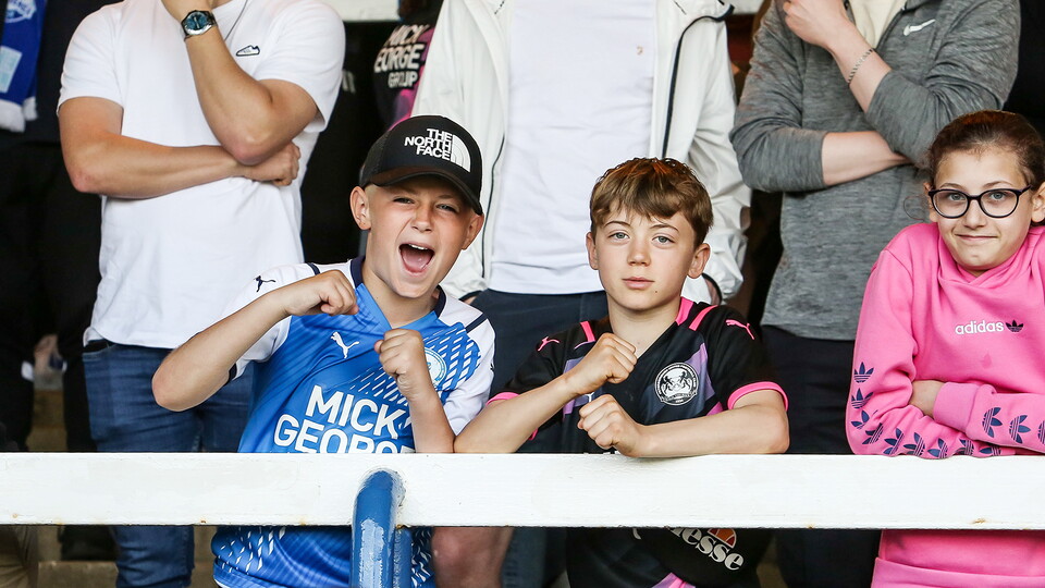 Posh Fans v Blackburn Rovers - 15/04/2022