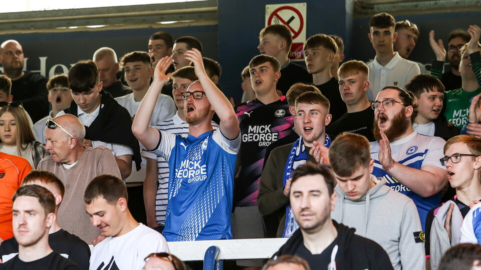 Posh Fans v Blackburn Rovers - 15/04/2022