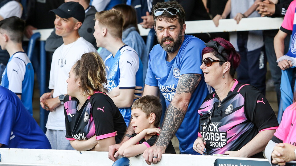 Posh Fans v Blackburn Rovers - 15/04/2022