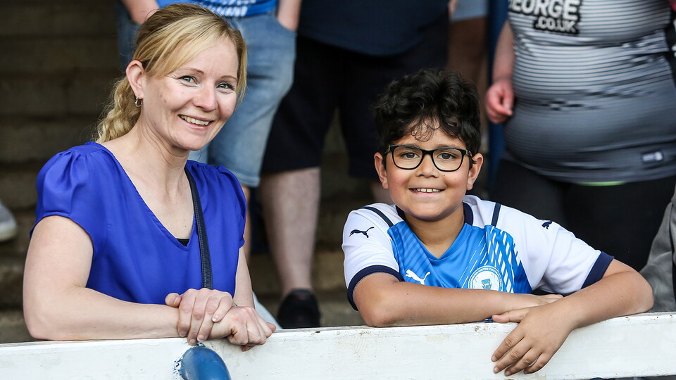 Posh Fans v Blackburn Rovers - 15/04/2022