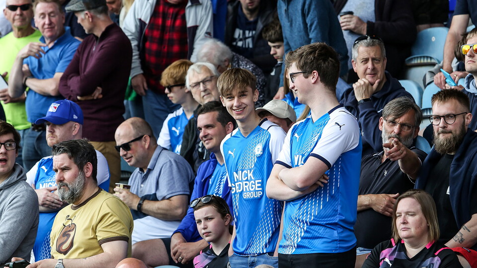 Posh Fans v Blackburn Rovers - 15/04/2022