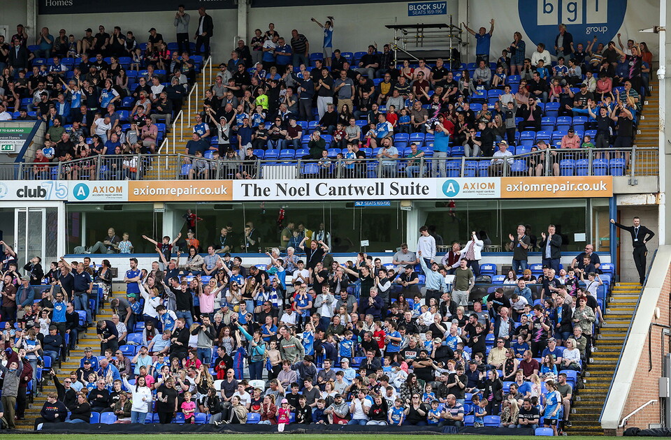 Posh Fans v Blackburn Rovers - 15/04/2022
