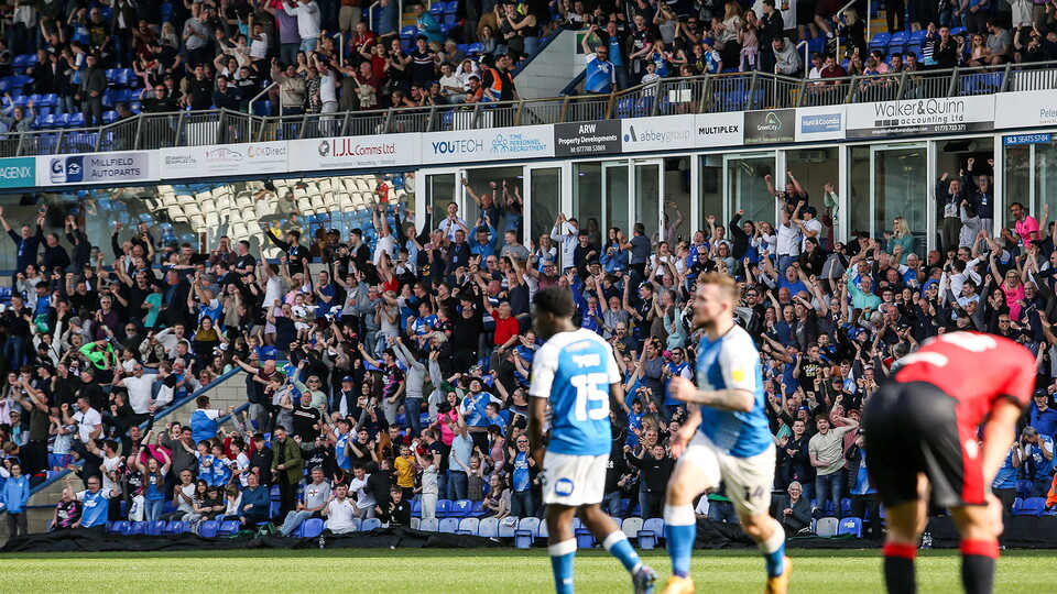 Posh Fans v Blackburn Rovers - 15/04/2022