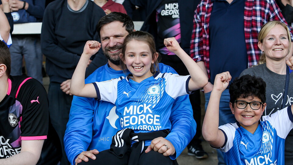 Posh Fans v Blackburn Rovers - 15/04/2022