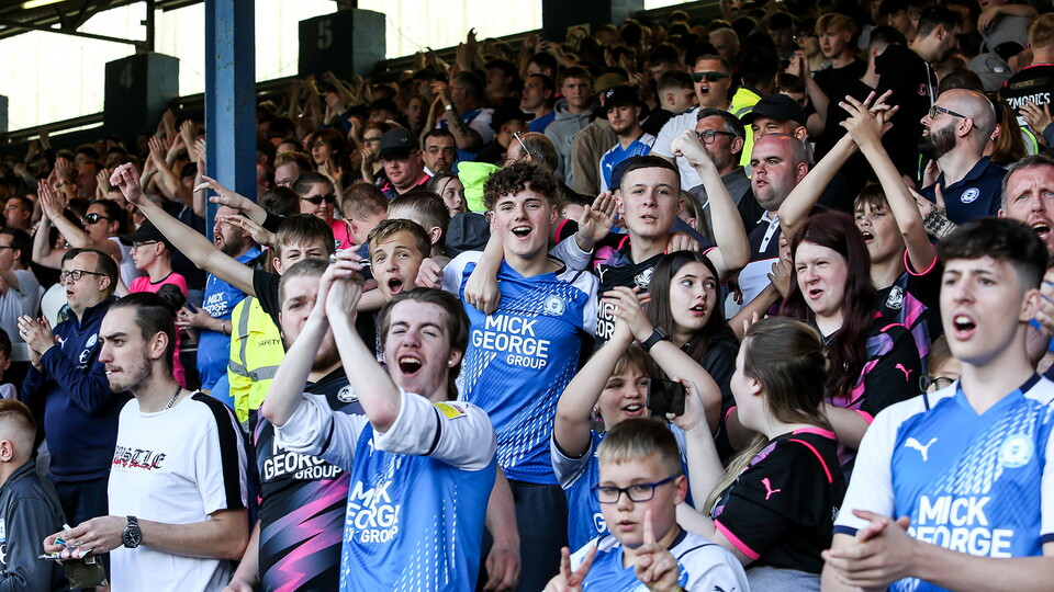 Posh Fans v Blackburn Rovers - 15/04/2022