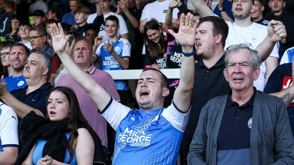 Posh Fans v Blackburn Rovers - 15/04/2022