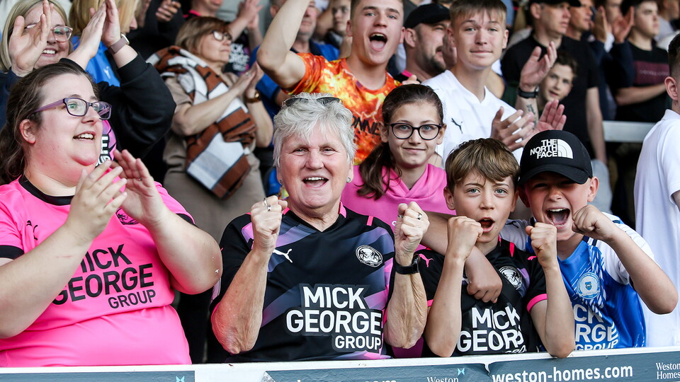 Posh Fans v Blackburn Rovers - 15/04/2022
