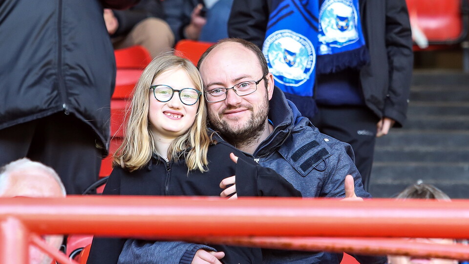 Posh Fans at Bristol City