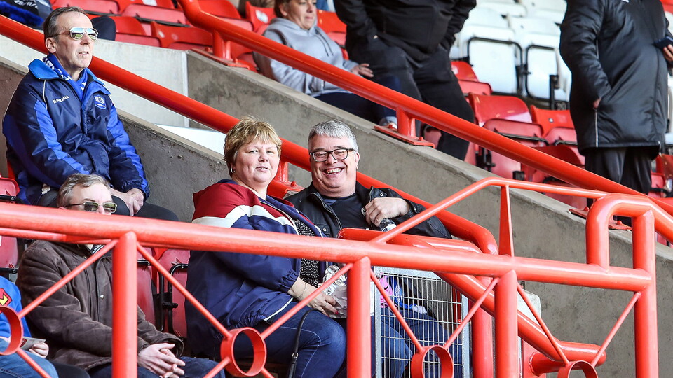 Posh Fans at Bristol City