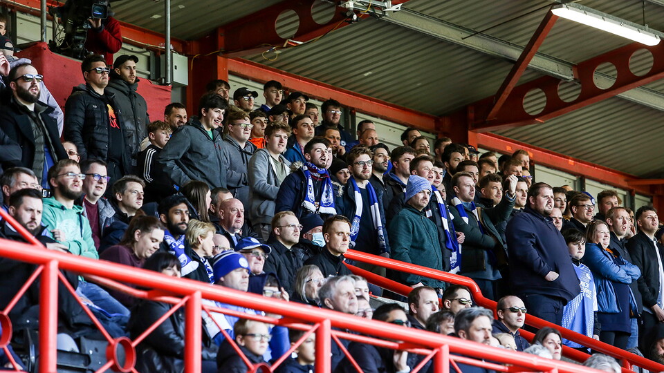 Posh Fans at Bristol City