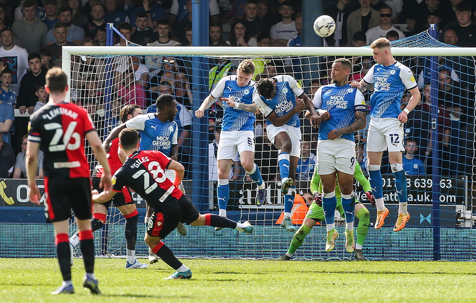 Posh v Blackburn Rovers - 15/04/2022
