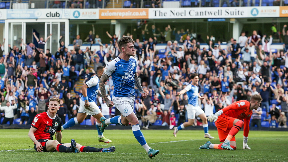 Posh v Blackburn Rovers - 15/04/2022