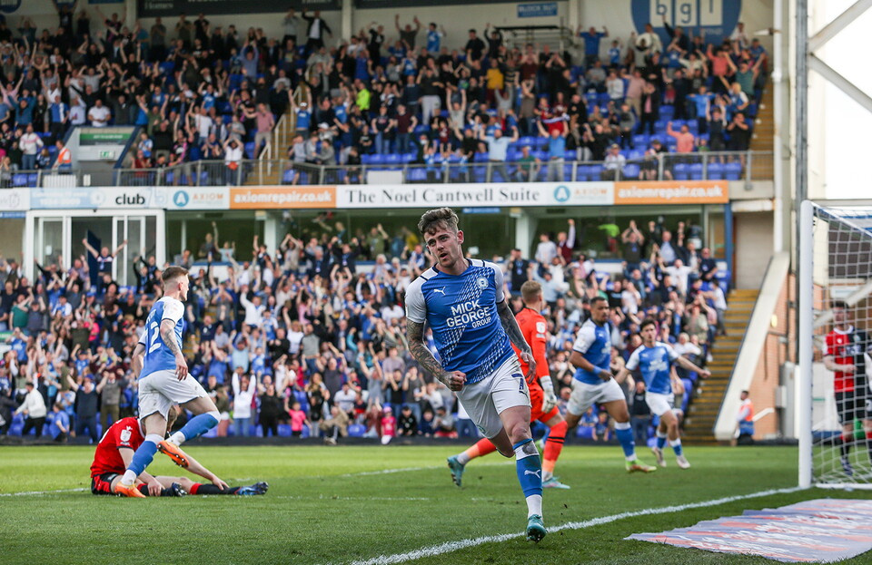 Posh v Blackburn Rovers - 15/04/2022
