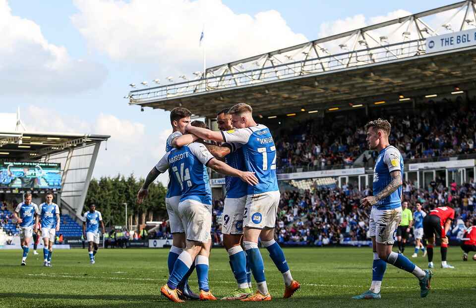 Posh v Blackburn Rovers - 15/04/2022
