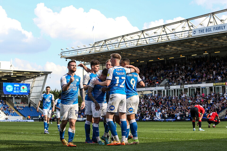 Posh v Blackburn Rovers - 15/04/2022