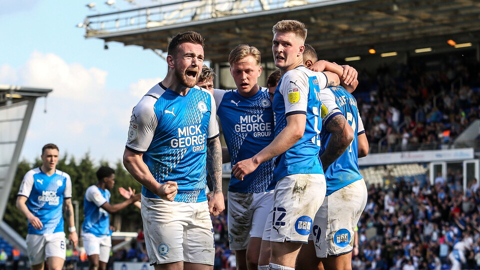 Posh v Blackburn Rovers - 15/04/2022
