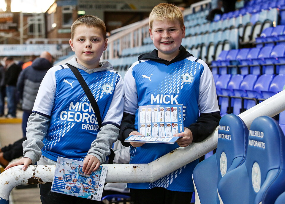 Posh v Luton Town - 05/04/2022