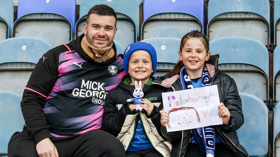 Posh v Luton Town - 05/04/2022