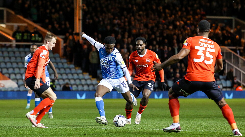 Posh v Luton Town - 05/04/2022