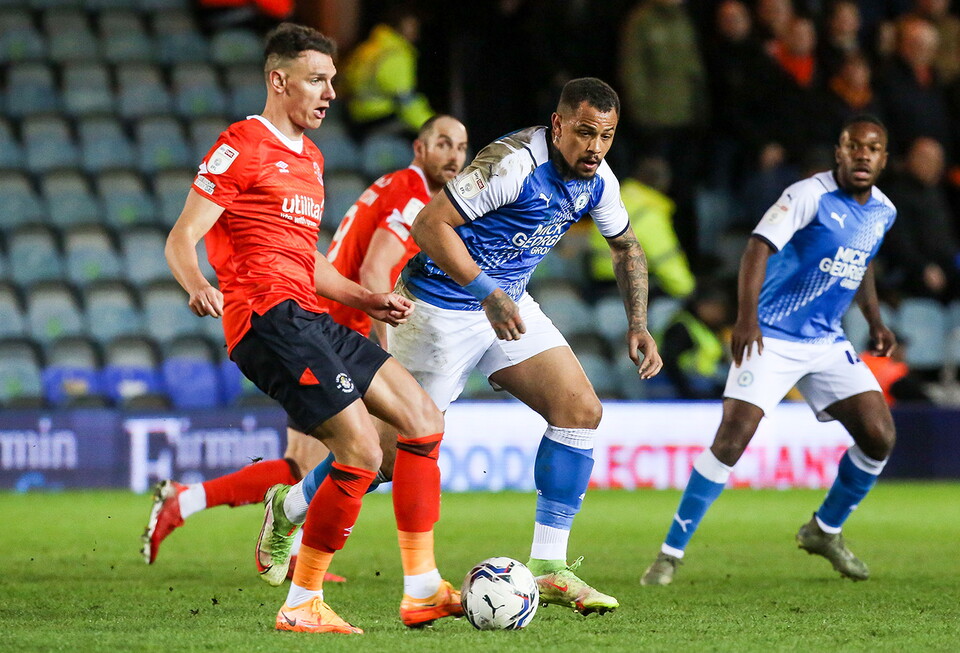 Posh v Luton Town - 05/04/2022