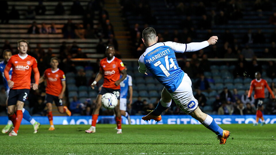 Posh v Luton Town - 05/04/2022