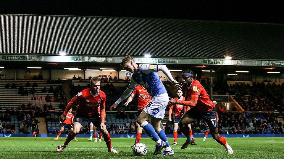 Posh v Luton Town - 05/04/2022