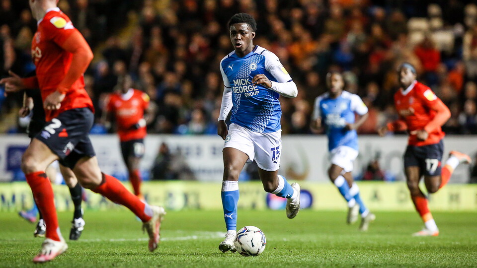 Posh v Luton Town - 05/04/2022