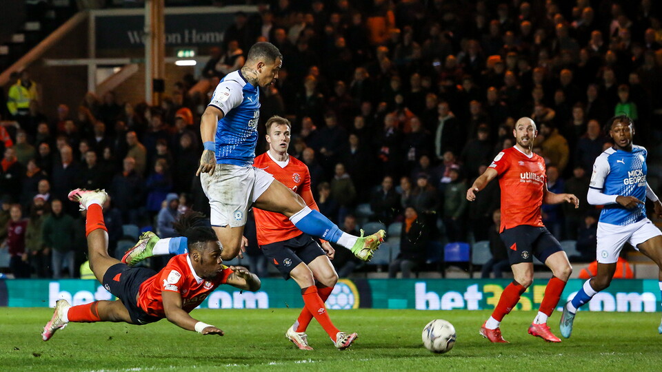 Posh v Luton Town - 05/04/2022