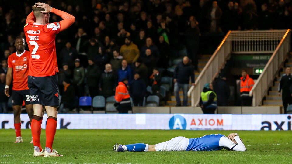 Posh v Luton Town - 05/04/2022