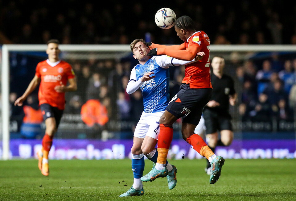 Posh v Luton Town - 05/04/2022