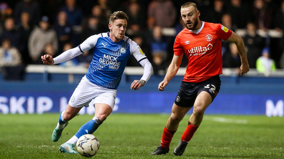 Posh v Luton Town - 05/04/2022