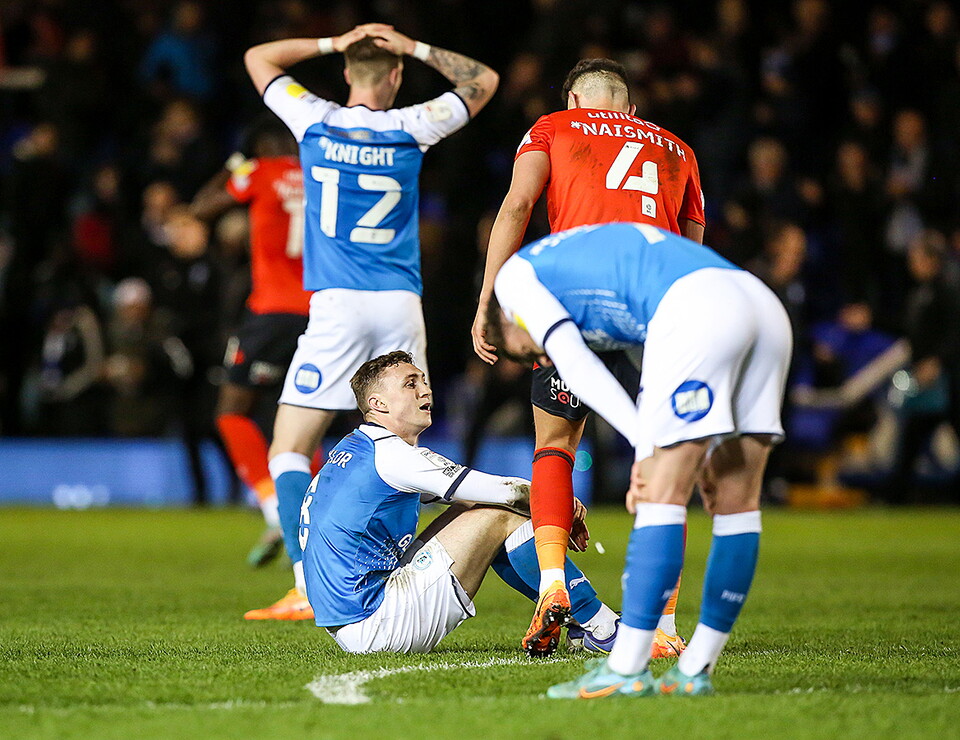 Posh v Luton Town - 05/04/2022